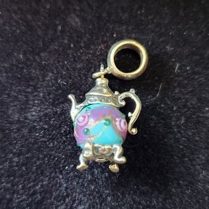 Glass Teapot Pendant/Bracelet Charm